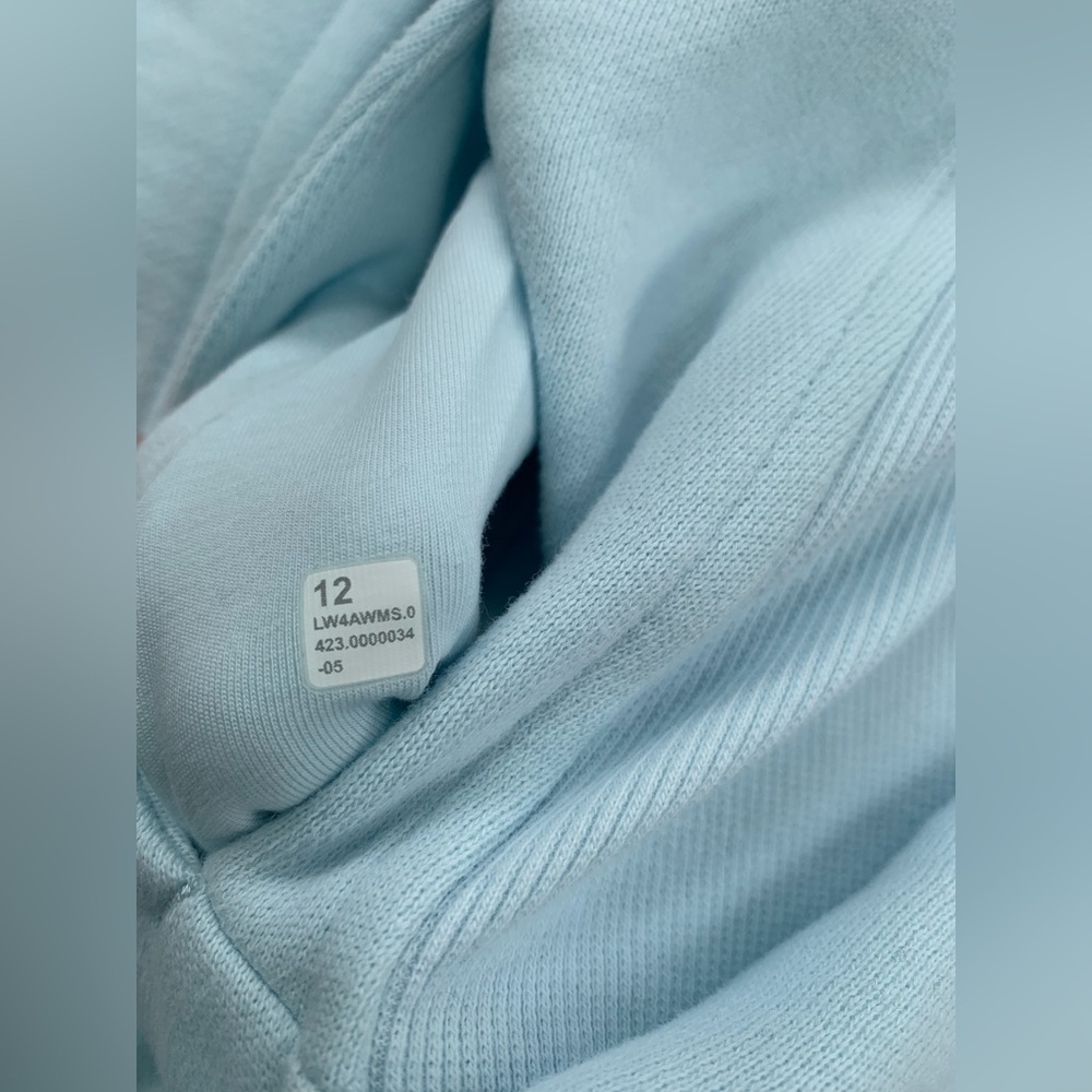 Lululemon Womens Size 12 Scuba Full-Zip Hoodie in Powder Blue Activewear Jacket - Picture 8 of 14
